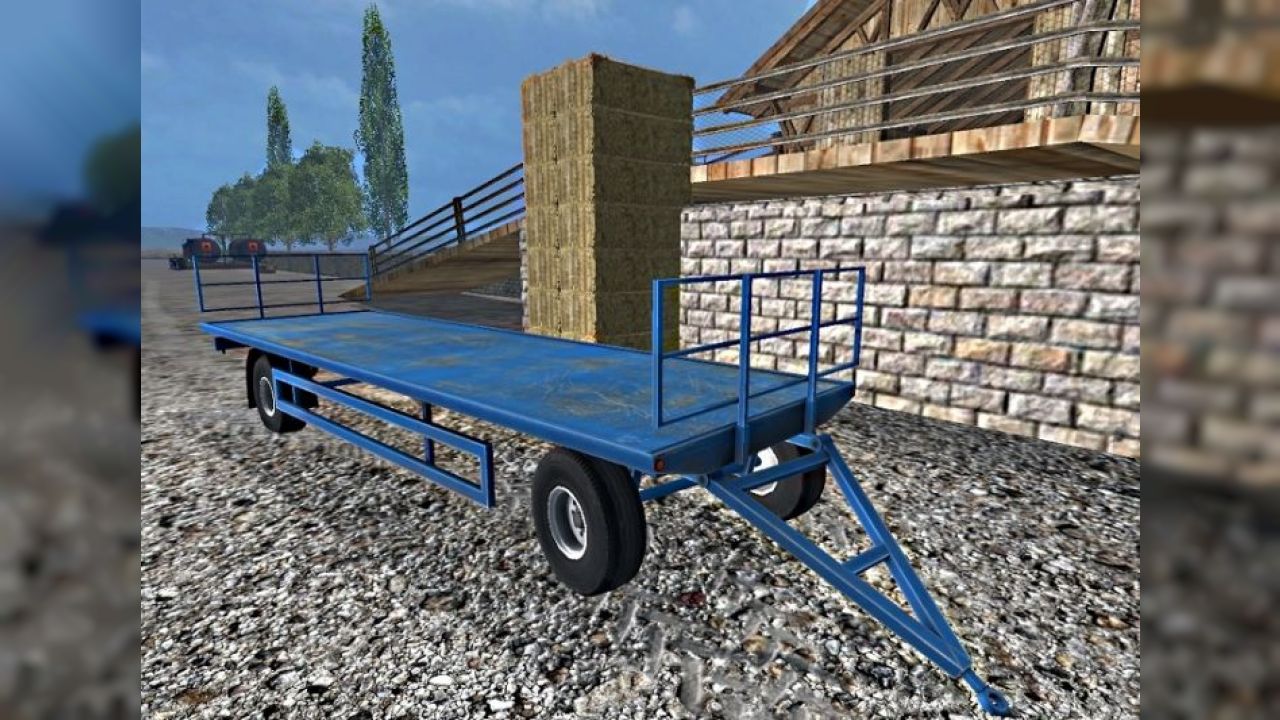 Bale Trailer with blocking script
