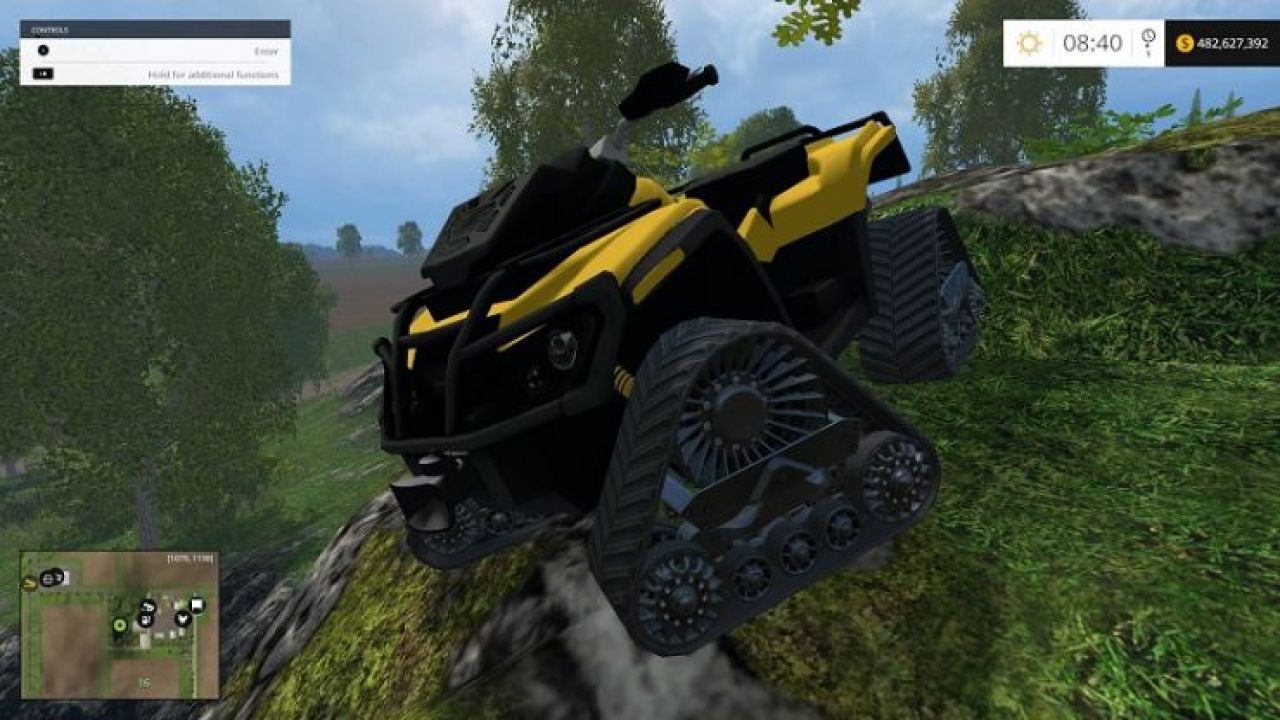 CanAM 1000X apache track