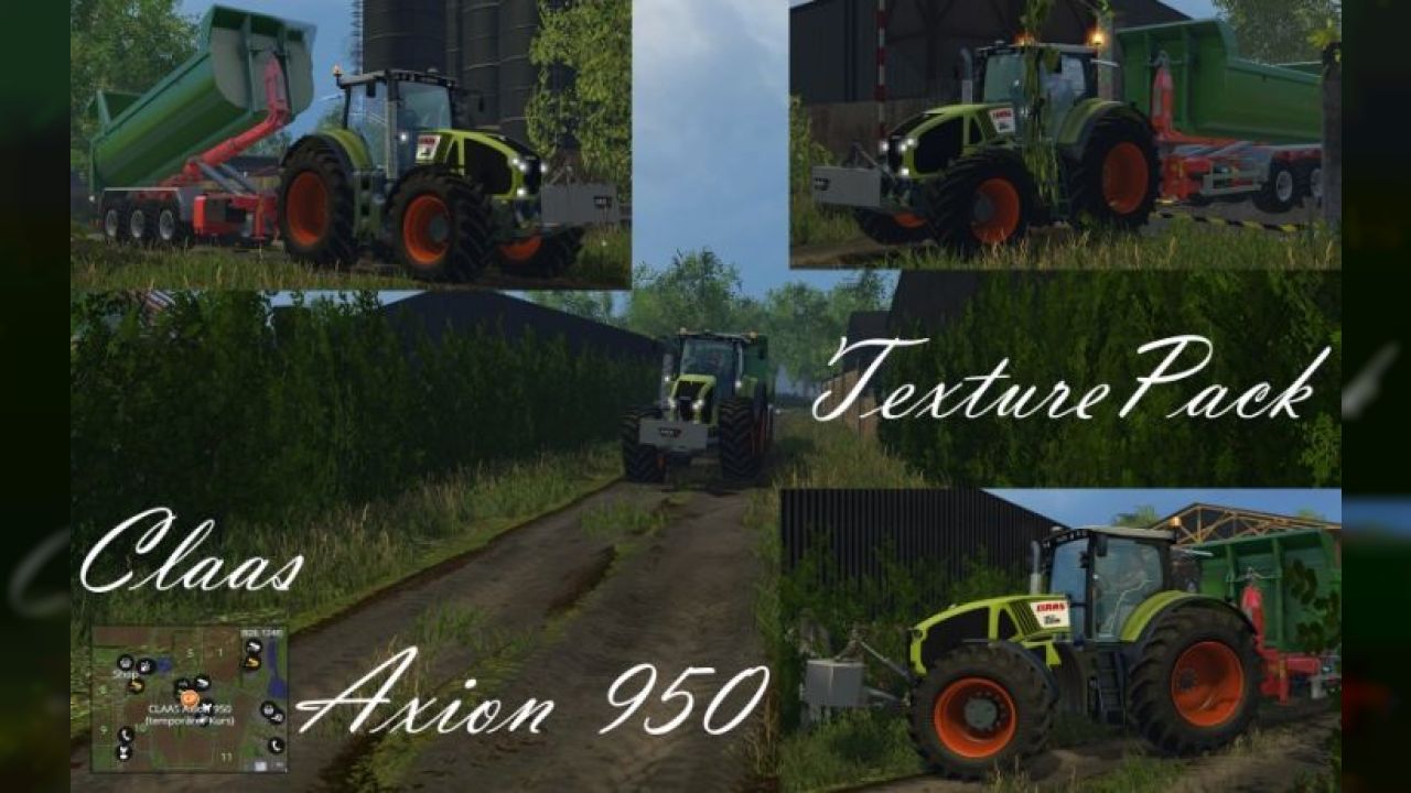 Claas Axion 950 Full Washable