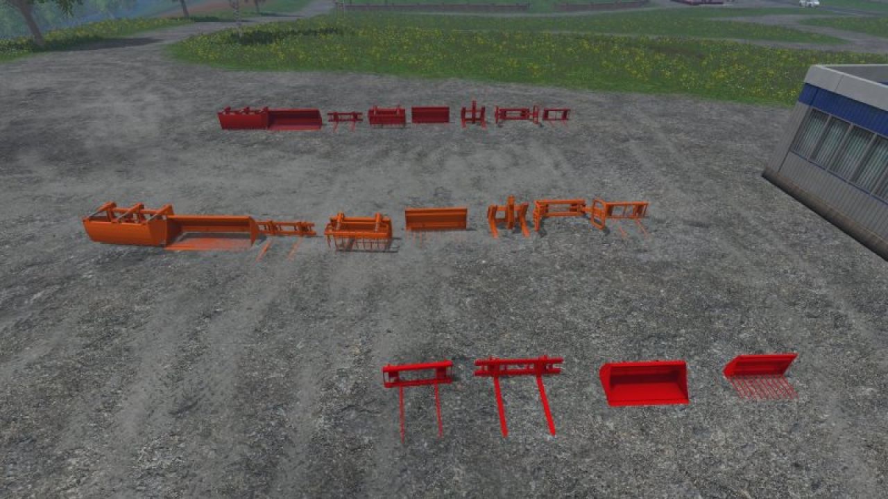 Equipmentpack Frontlader Tools