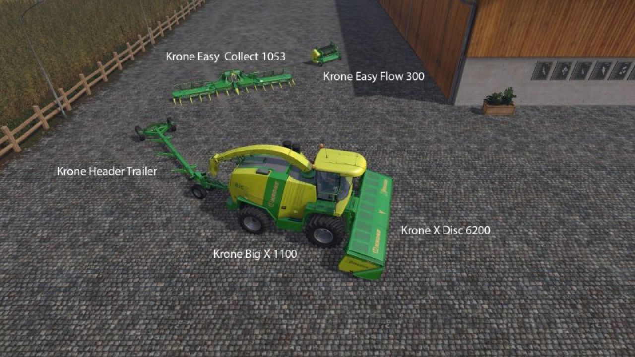 FS15 Big Mods Pack V10 Krone Pack