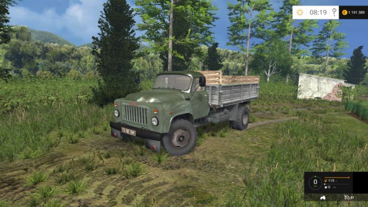 GAZ-53 Green