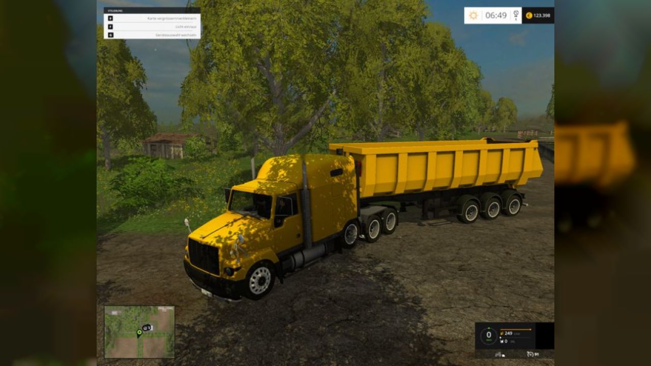 GAZ Titan with trailer v1.1