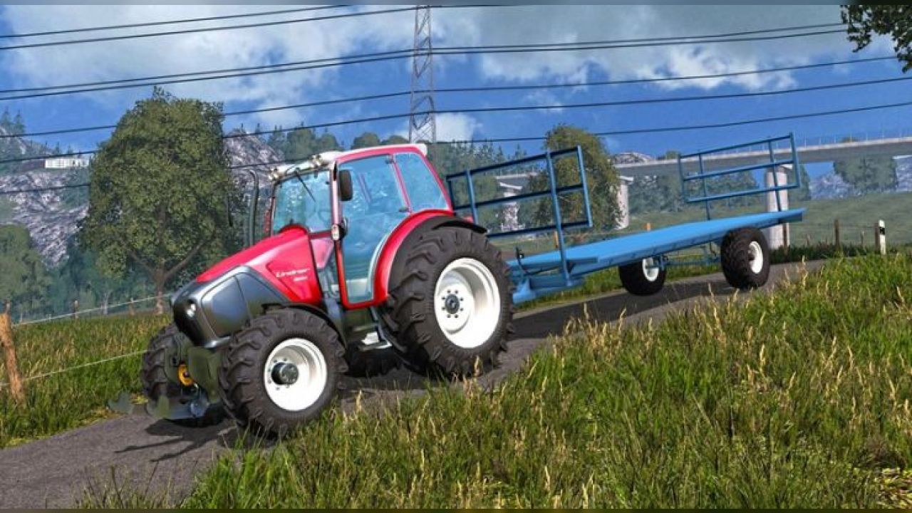 Homemade Bale Trailer