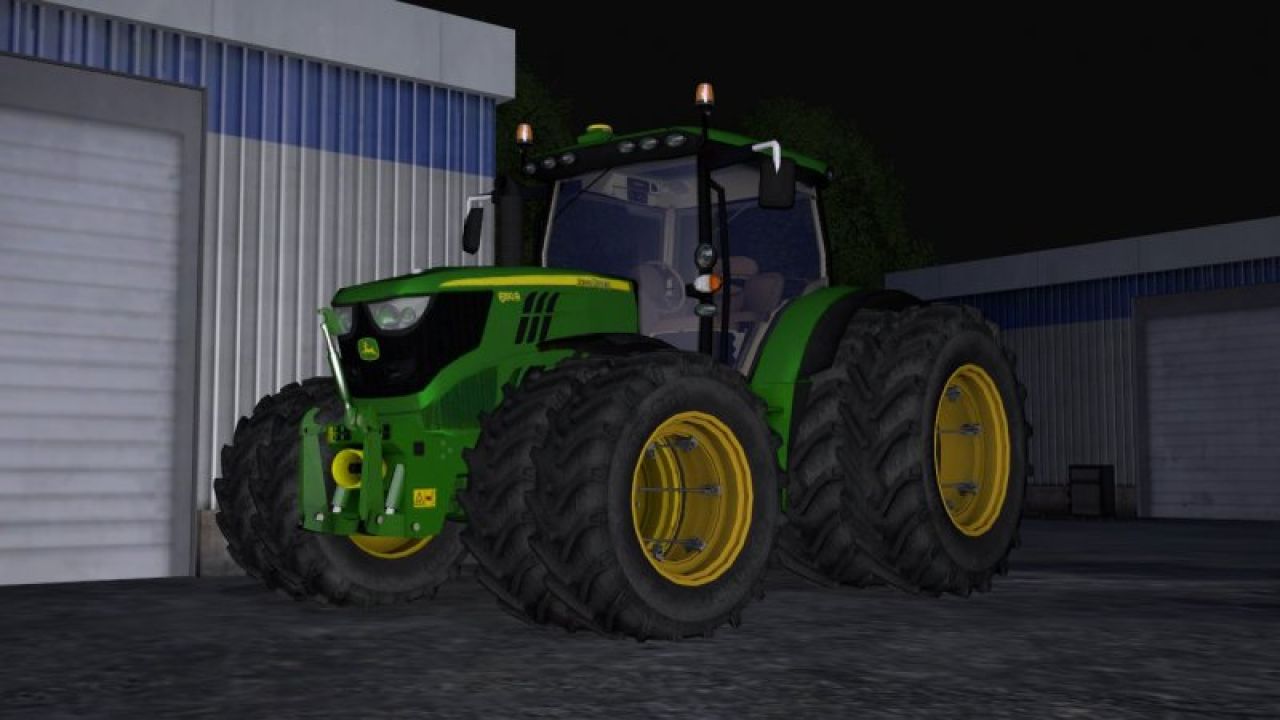 JOHN DEERE 6150R + FL