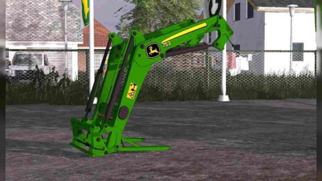 John Deere 753 Frontloader