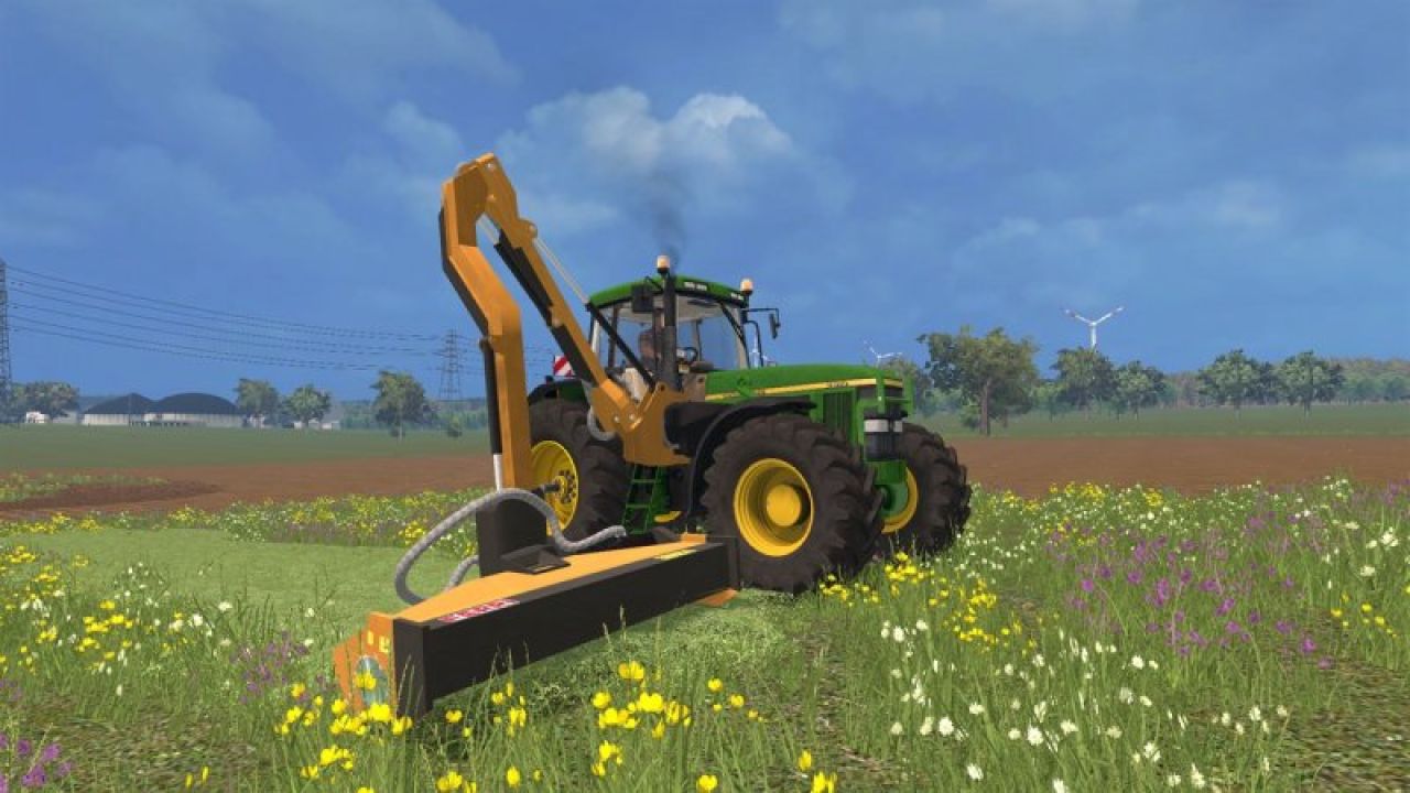 John Deere 7810 Municipal Mower