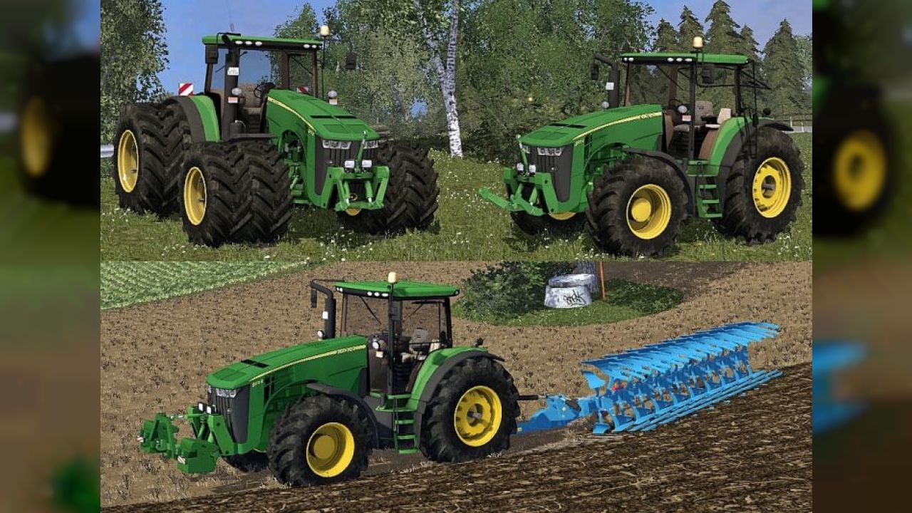 John Deere 8370R v2 (Ploughing Spec)