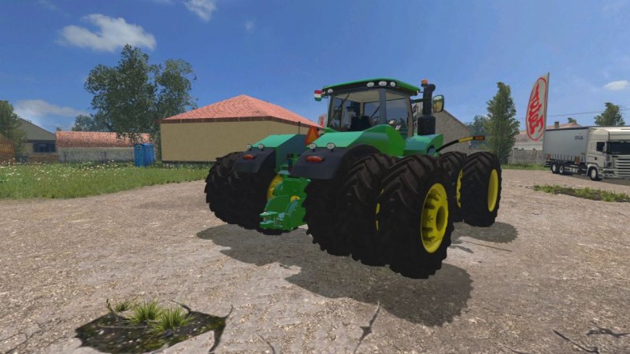 John Deere 9620R Triples