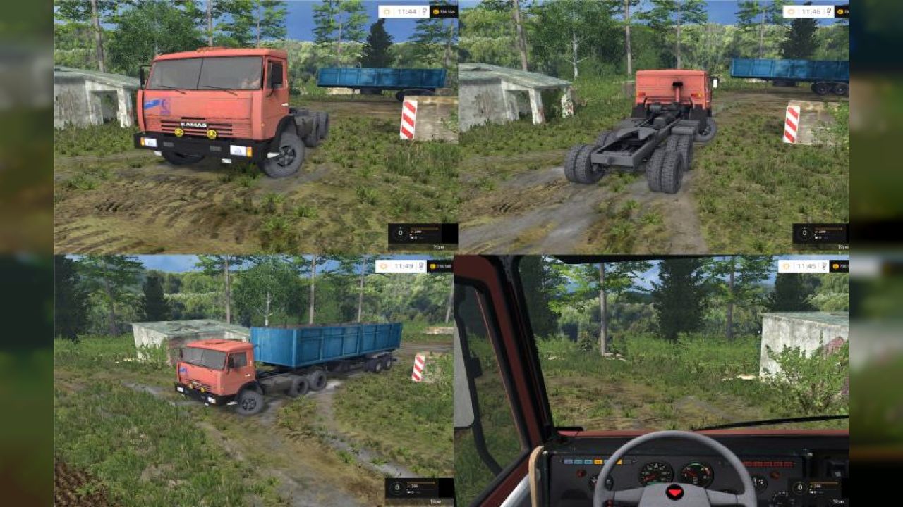 KamAZ 5410 + Trailer Odaz 9370