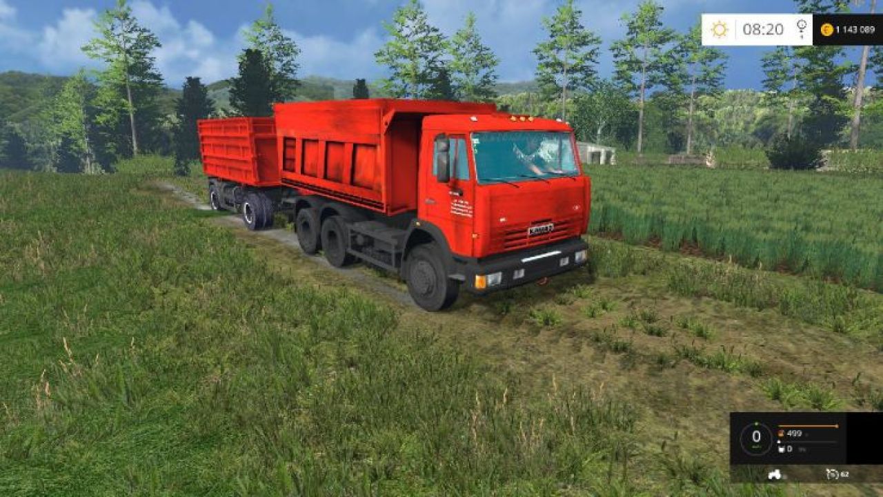 KamAZ 65115 and NEFAZ 8460