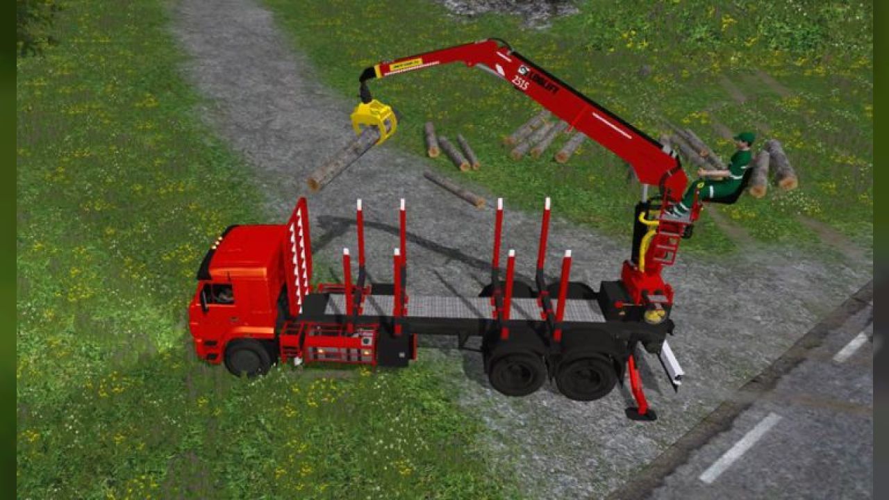 KAMAZ 65117 FOREST EDITION