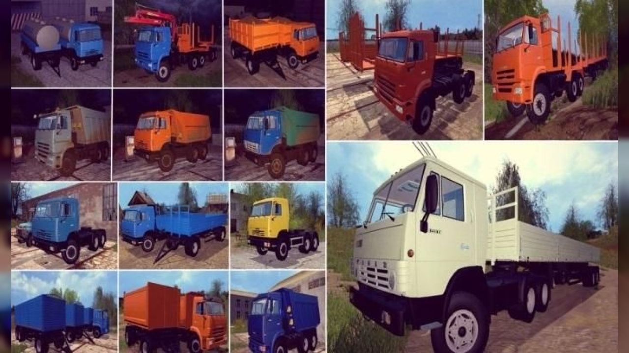 Kamaz Trucks Pack