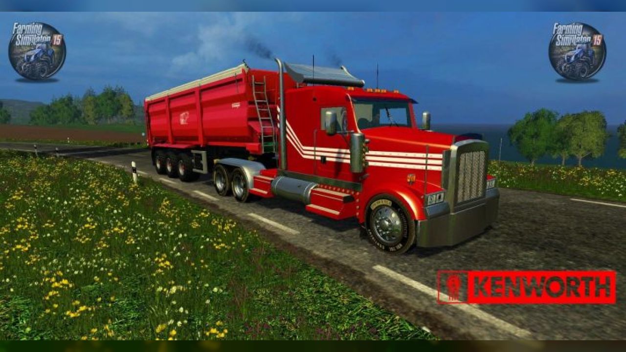 Kenworth KW 900 Truck + Interior v3.0