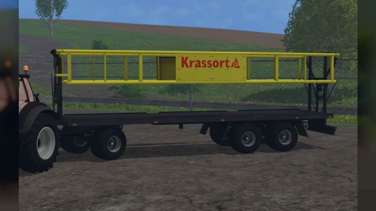 Krassort bale trailer