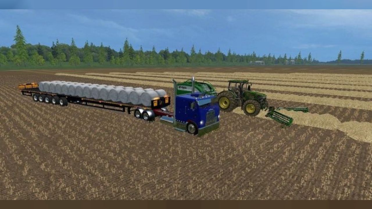 KRONE BALLENGIGANT BALE TRAILER