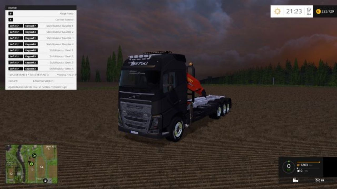 Lantmannen Volvo HKL X2 with Crane