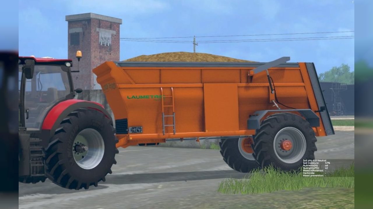 Laumetris manure spreader MKL-14