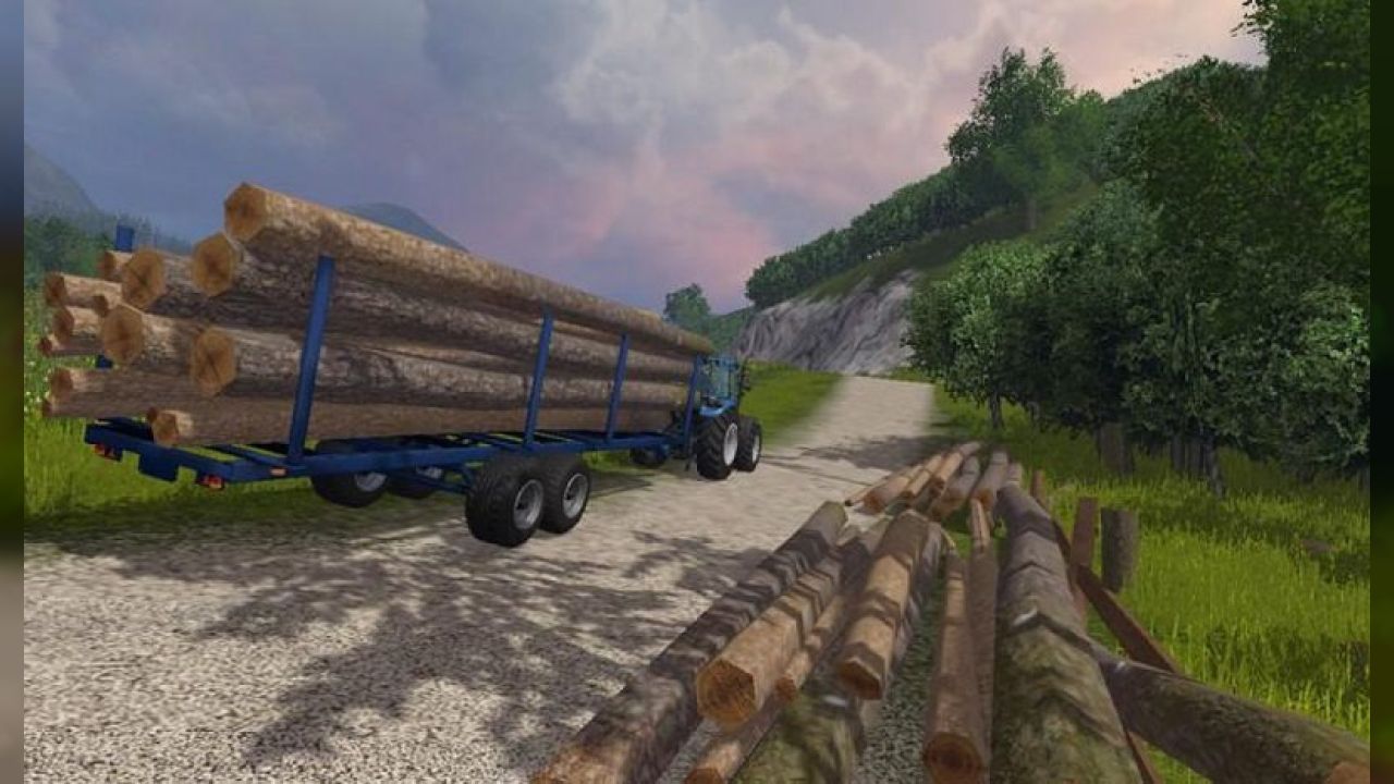 LOG TRAILER WITH AUTOLOAD
