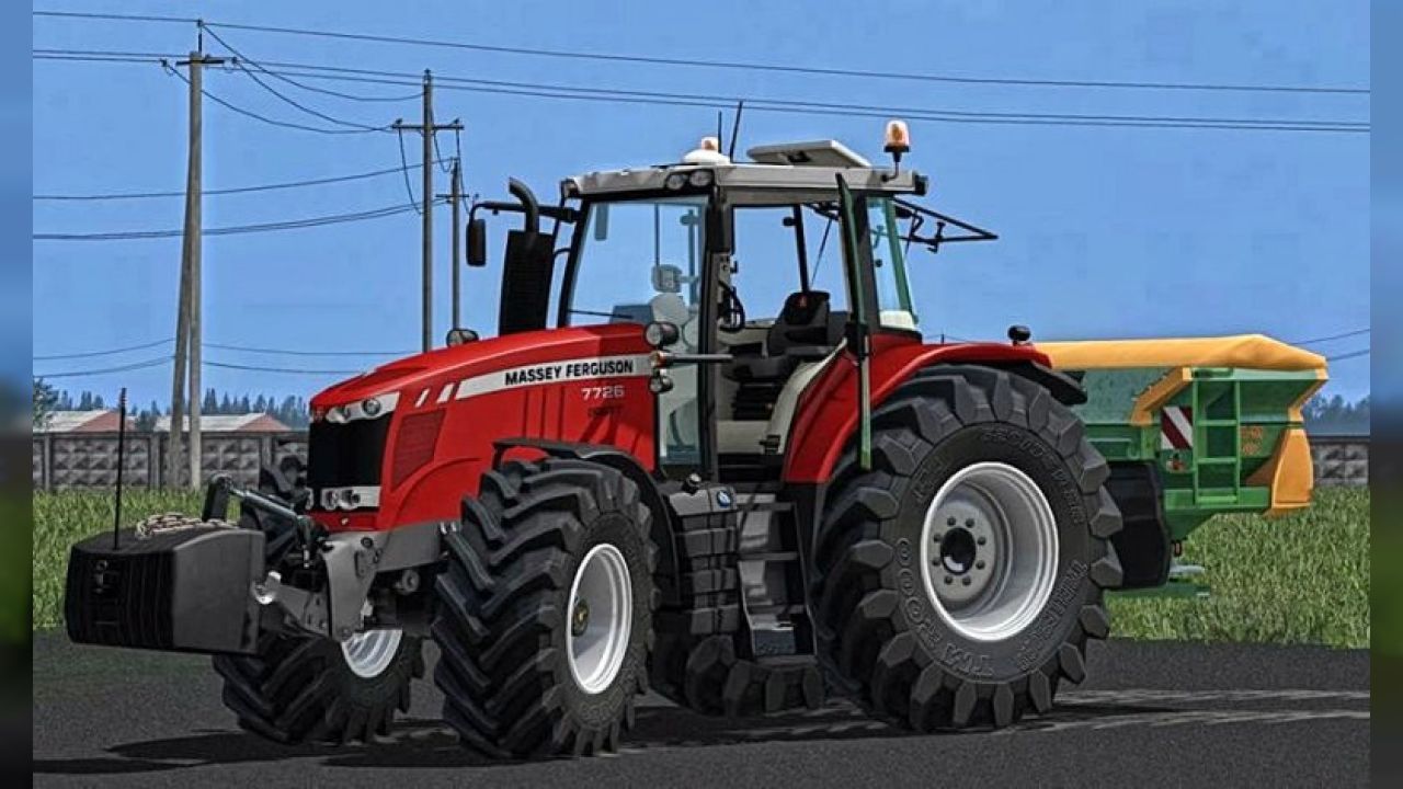 Massey Ferguson 7726 Washable