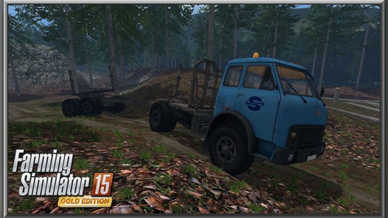 MAZ 509 Forestry Set