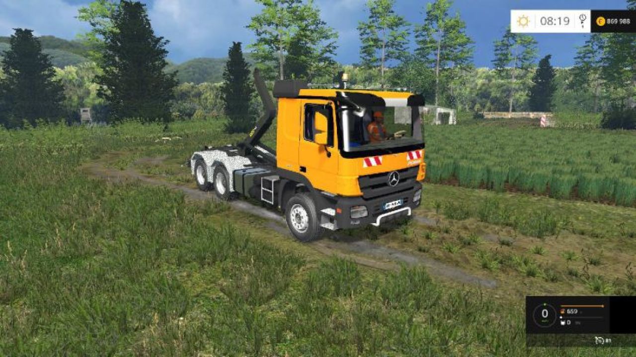 Mercedes Actros 6x4 HKL