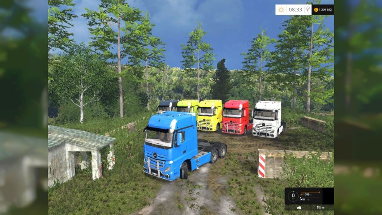 Mercedes-Benz Actros 2014 Multicolor