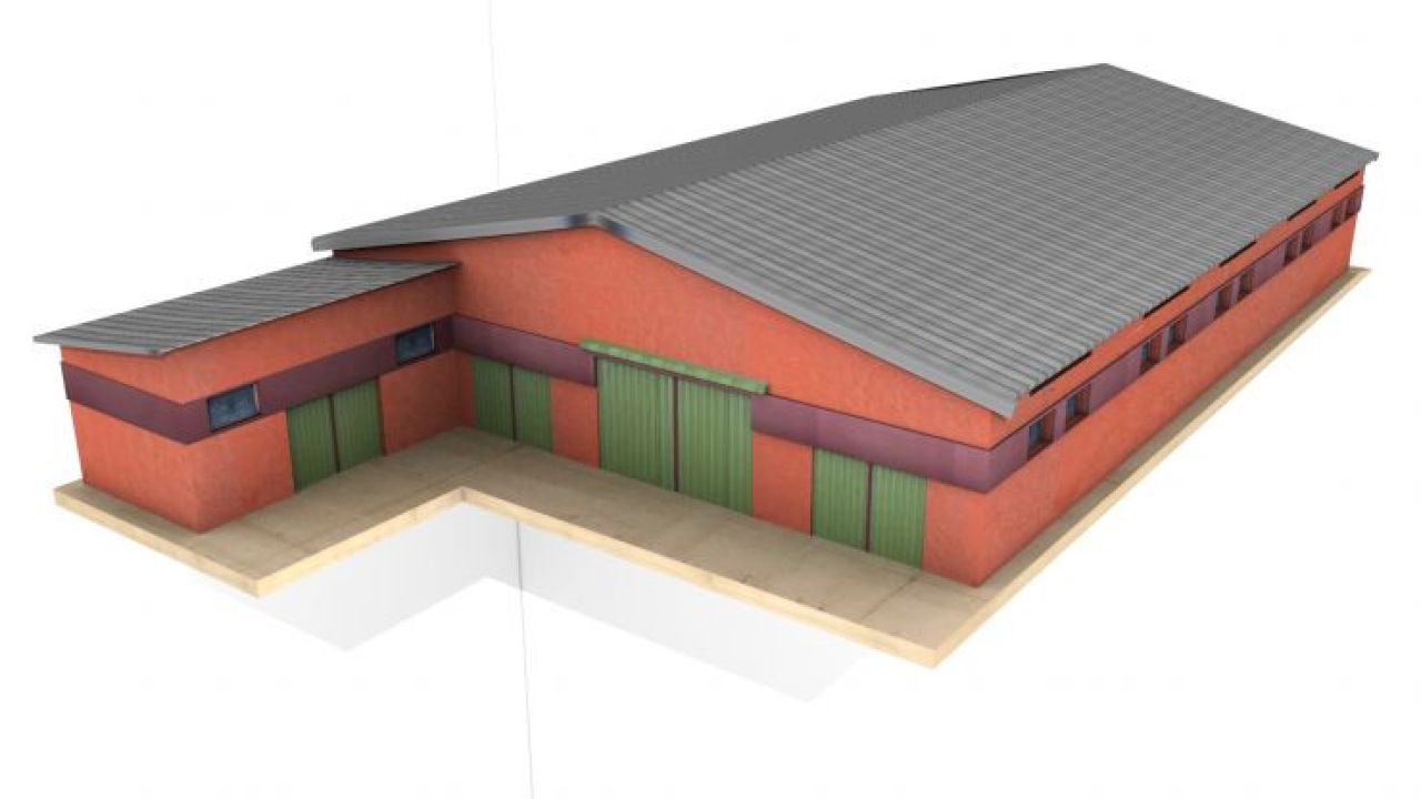 Modern barn