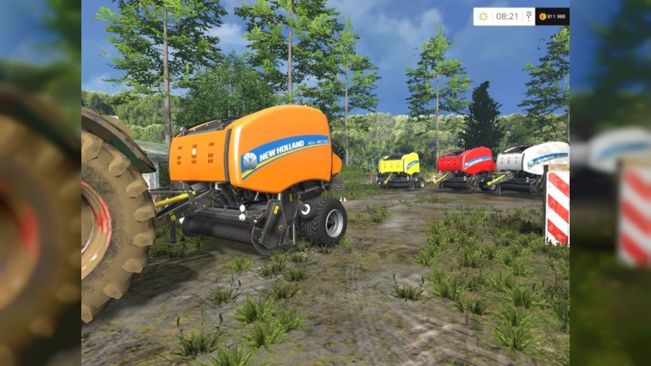 New Holland RollBelt 150 Multicolor