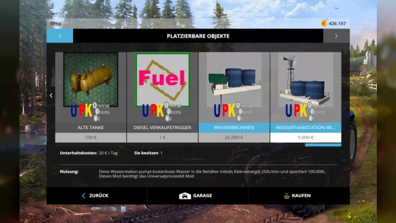 Placeable upk Waterstation