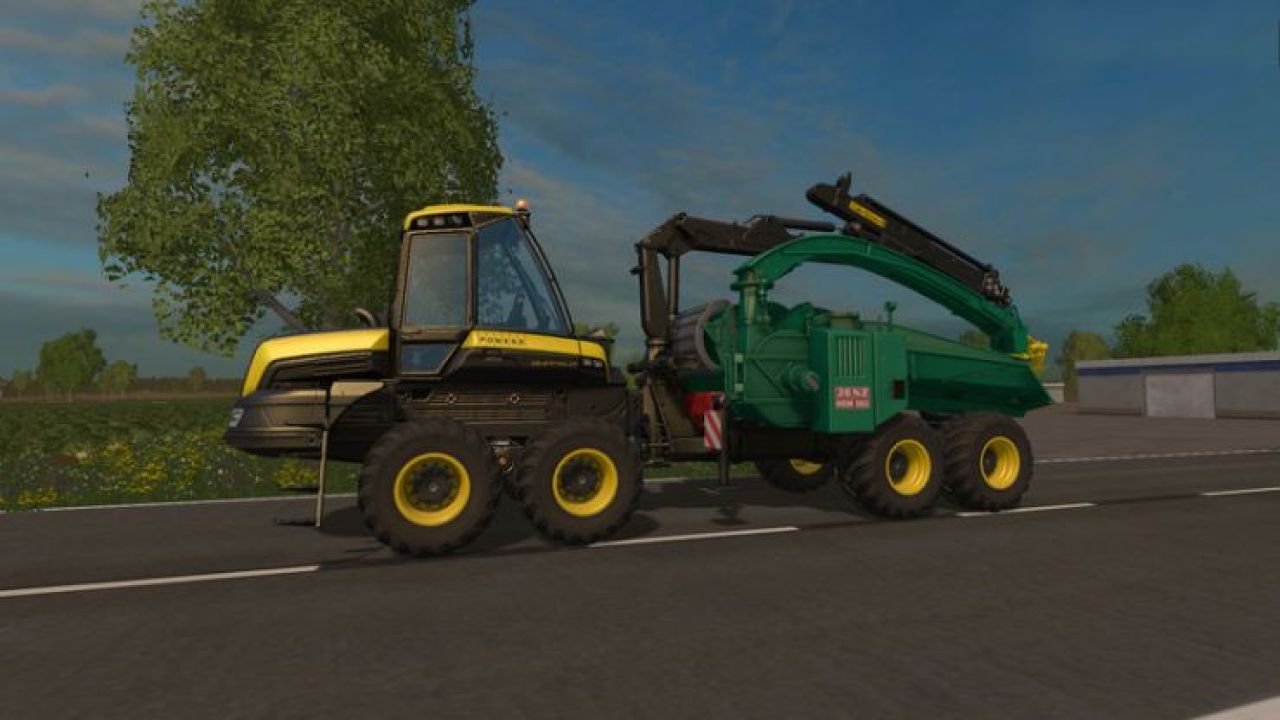 Ponsee Buffalo wood chipper