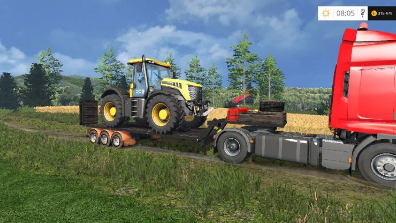 Semi Flat Trailer v1.0 WSB