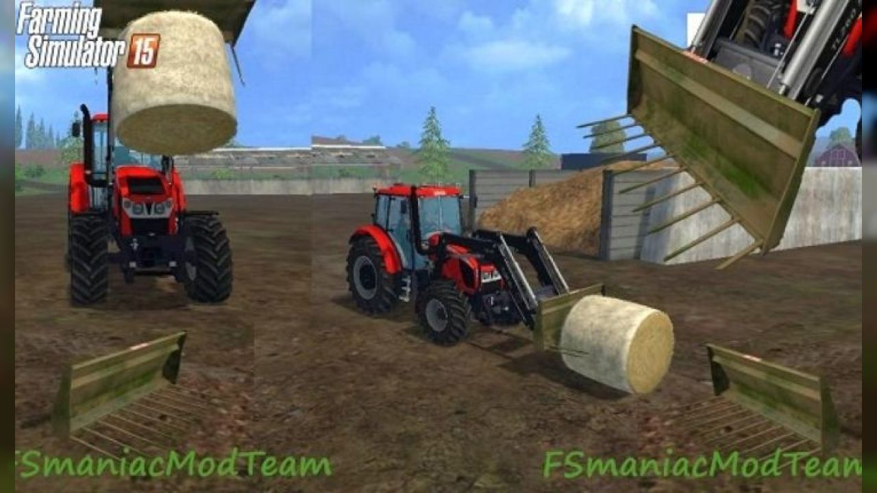 Shovel Stolll - blocking bale