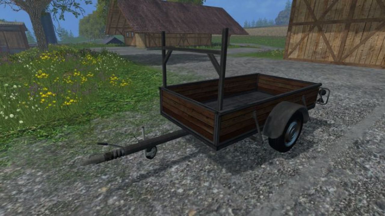 Single axle trailer