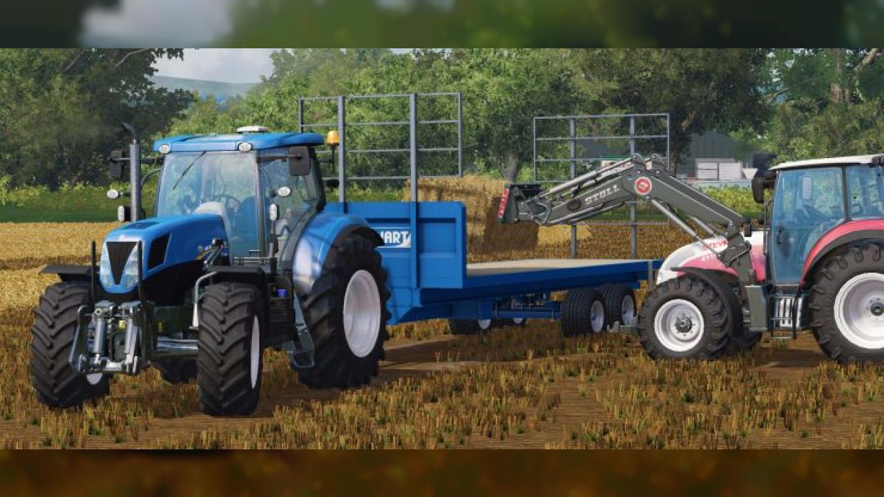 Stewart 15ft Bale Trailer v2