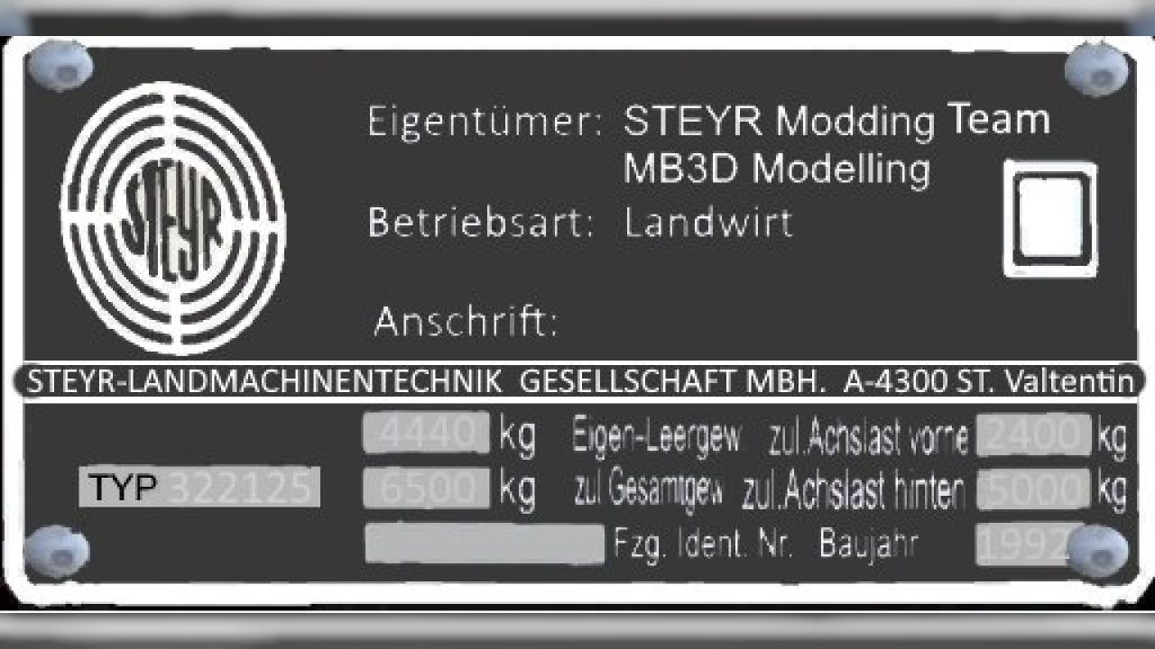 STEYR 8130a Turbo SK2 Electronic