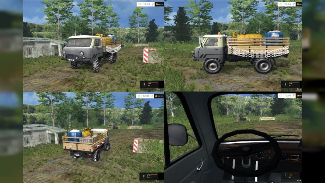 UAZ-452 Washable