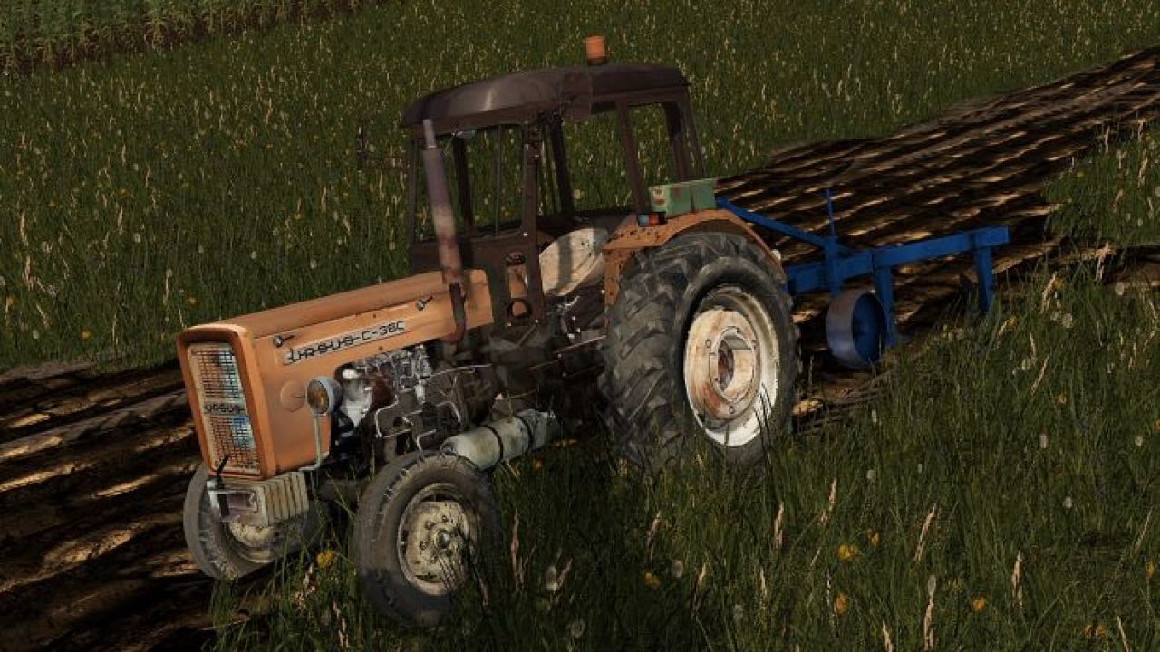 Ursus C360 Plowing MOD