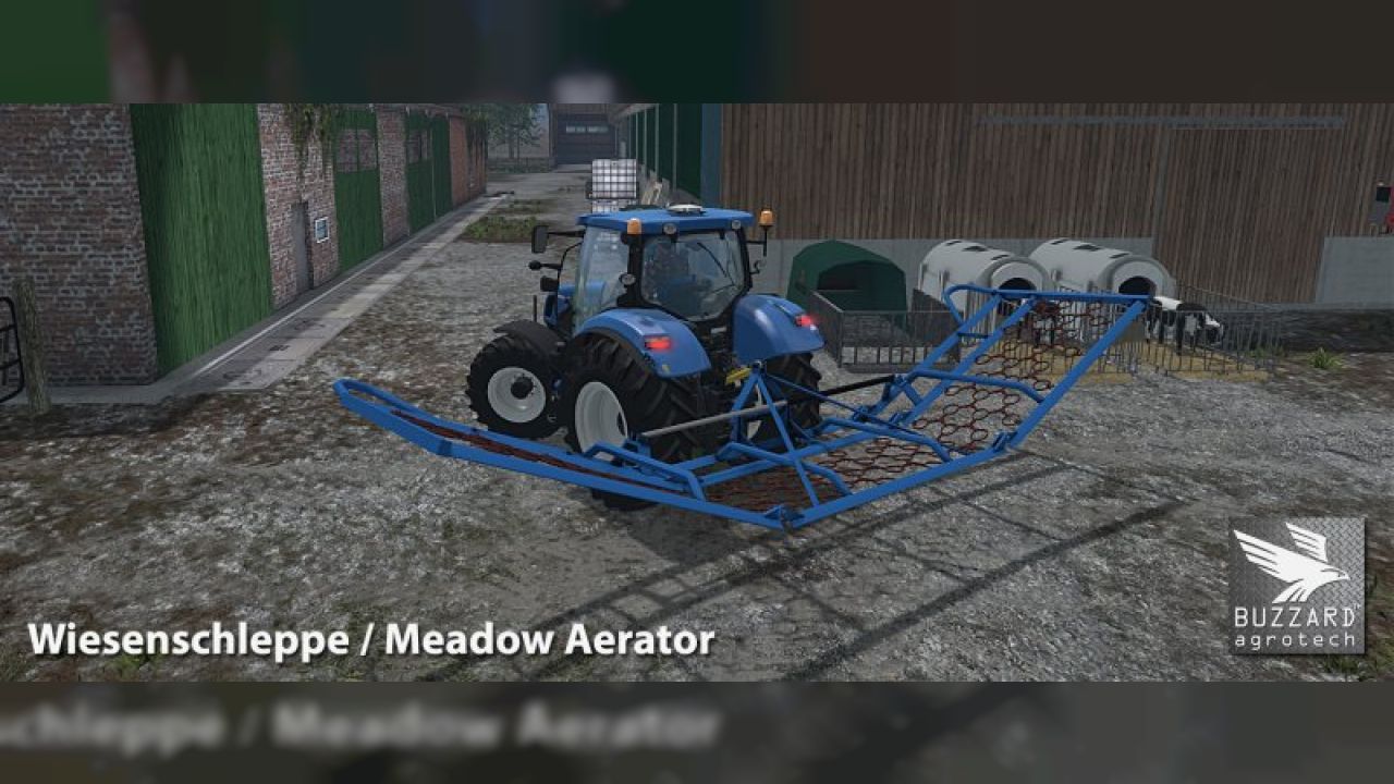 Vemac Meadow Aerator 2.8m/8.4m
