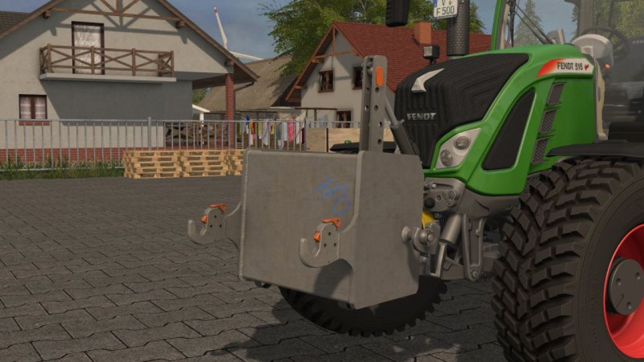 750kg concrete weight