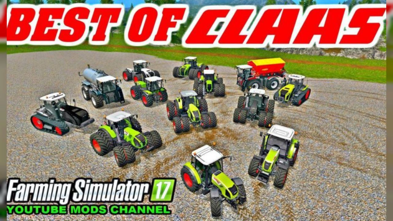ALL CLAAS TOP TRACTOR PACK