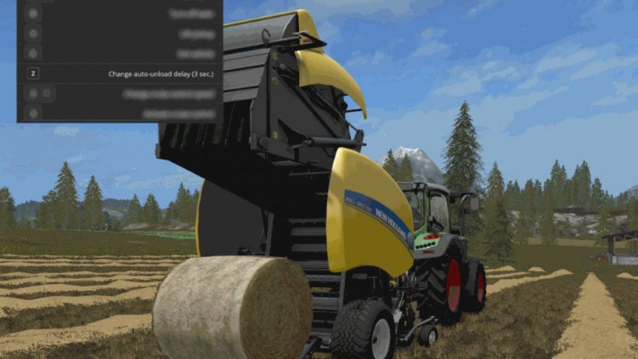 Automatic unload for round-balers v1.1.0.24