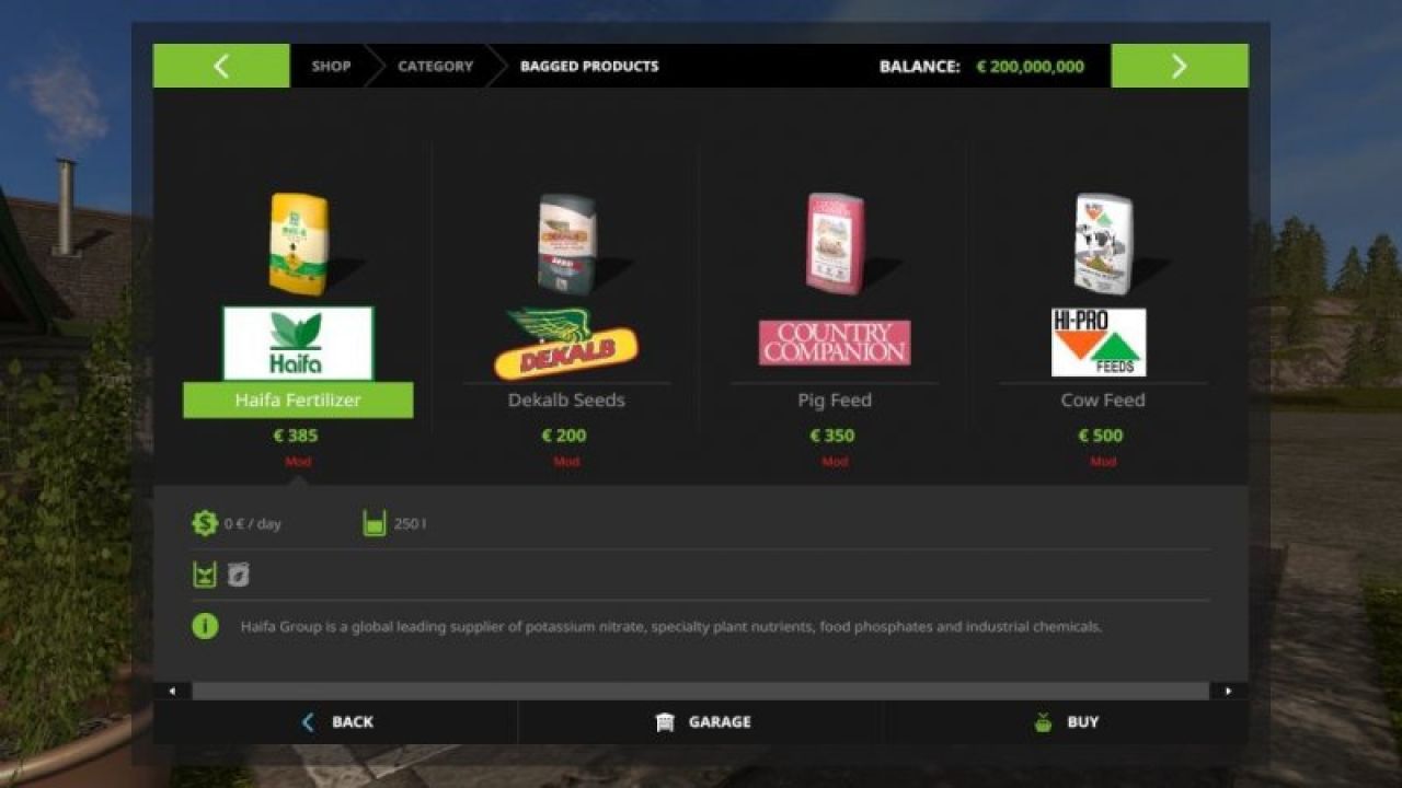 Bagged Products