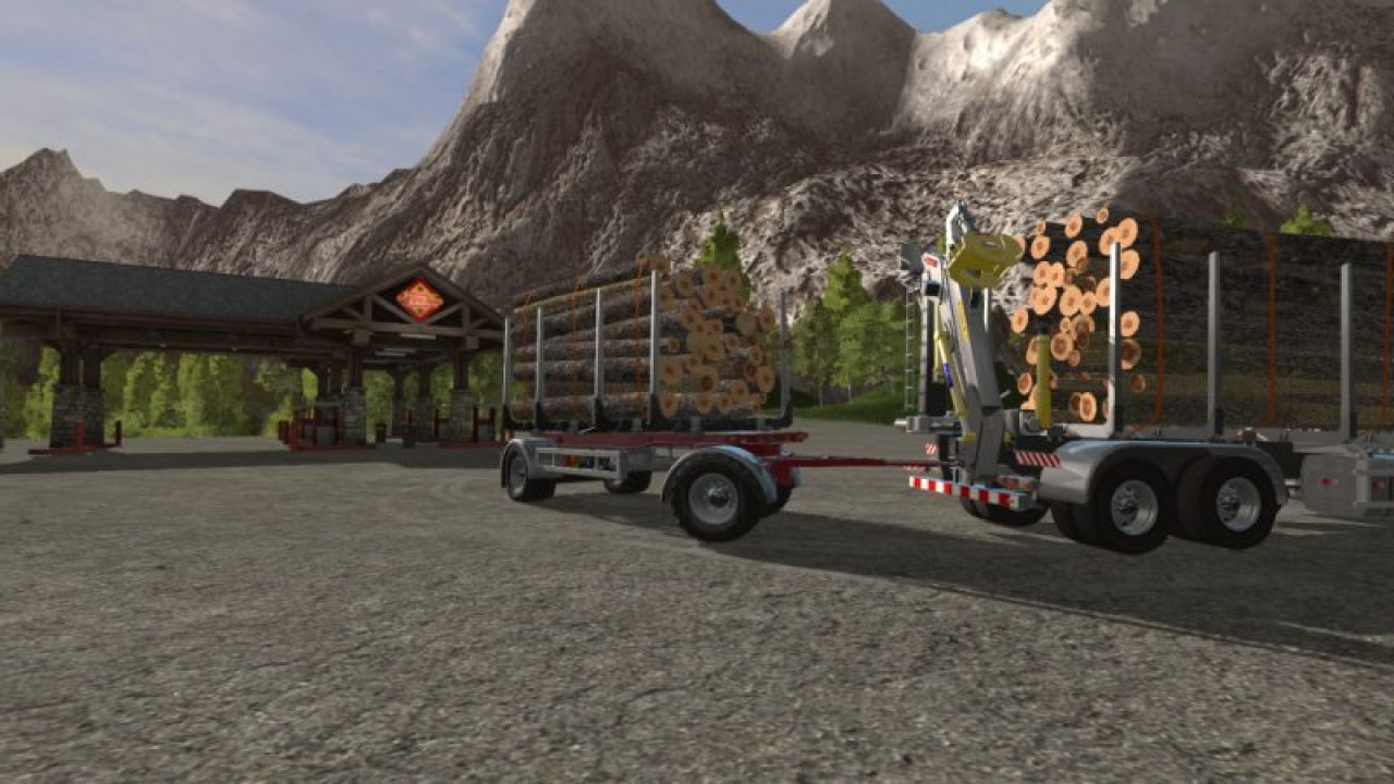Biobeltz Turntable Timbertrailer TTLT 500