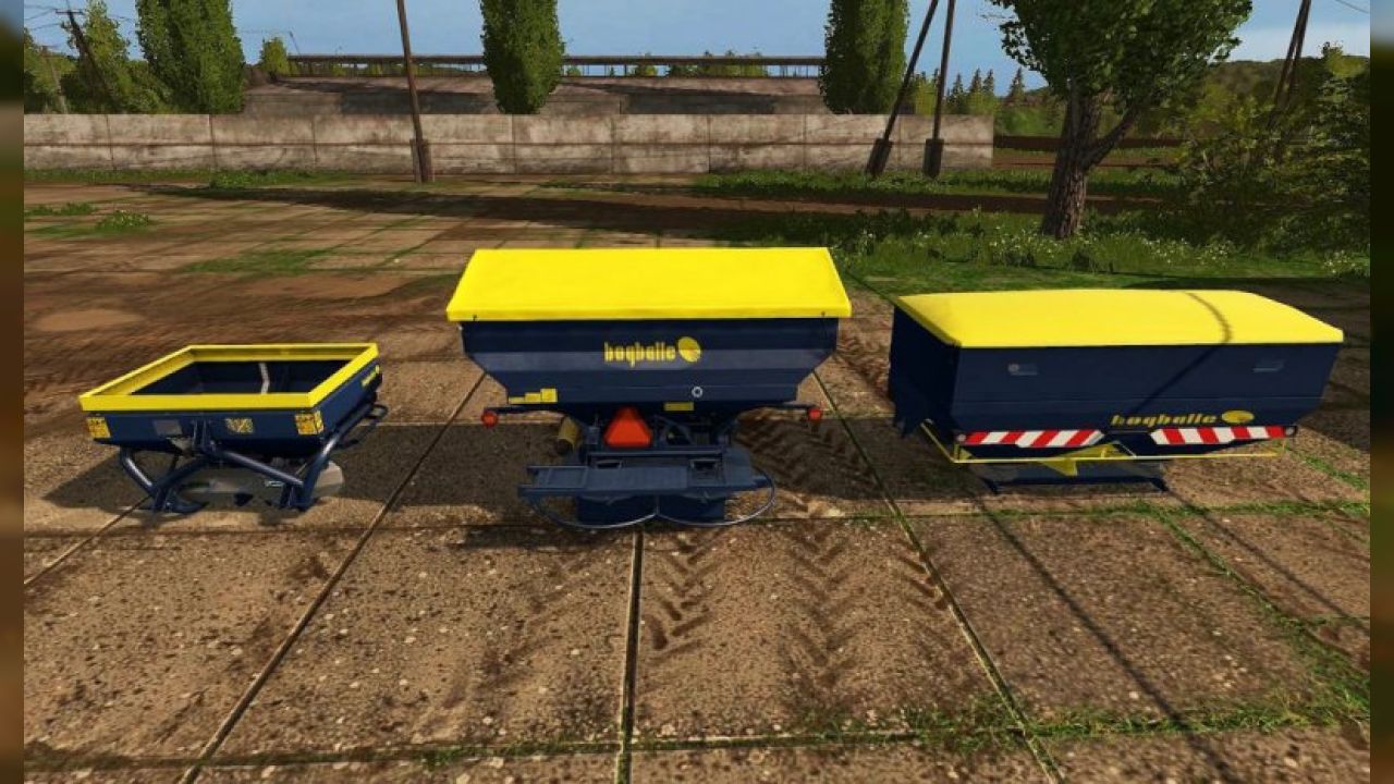 Bogballe 3-point spreader pack