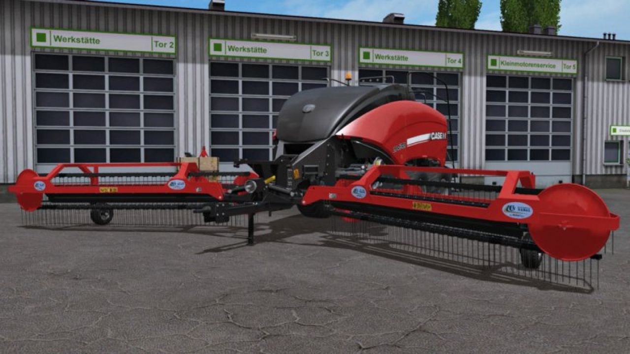 Case IH BigBaler LB-434 + Nadal R90