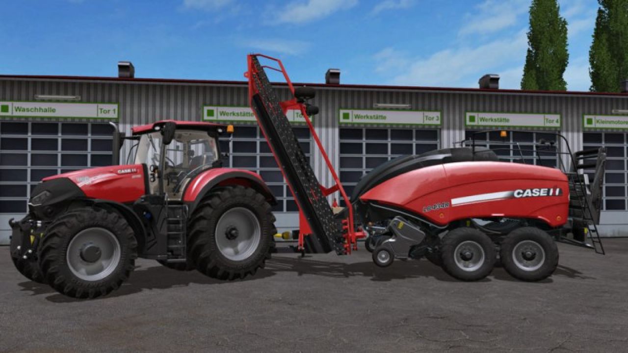 Case IH BigBaler LB-434 + Nadal R90