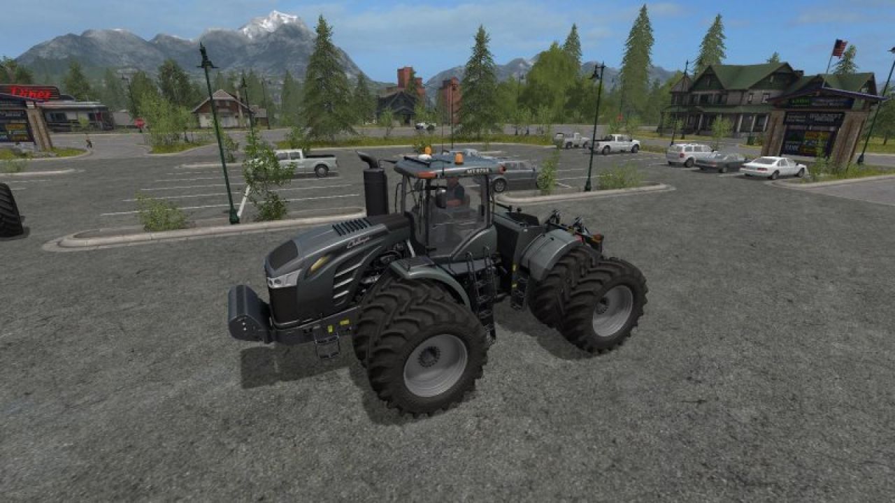 CHALLENGER MT900E & BLACK HORSCH TIGER 10 LT PLOUGH