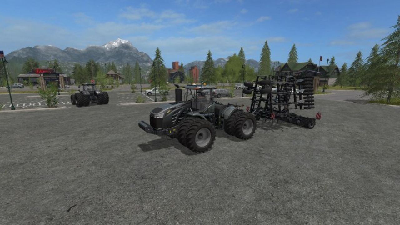 CHALLENGER MT900E & BLACK HORSCH TIGER 10 LT PLOUGH