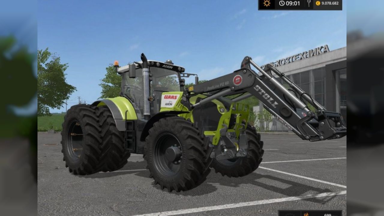 CLAAS AXION 800 FL
